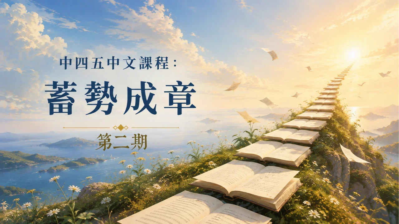 中四五 DSE 中文常規課程 - 蓄勢成章(第二期) | 明道教育 Lumos Education