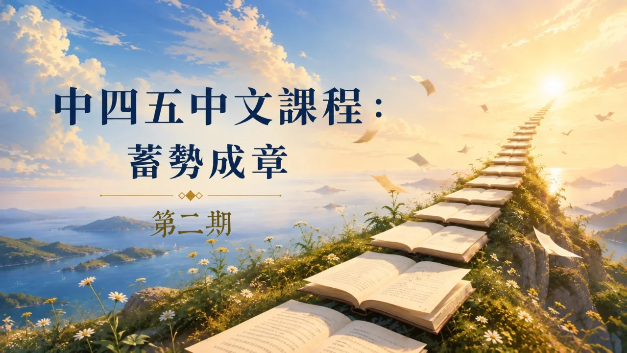 中四五 DSE 中文常規課程 - 蓄勢成章(第二期) | 明道教育 Lumos Education