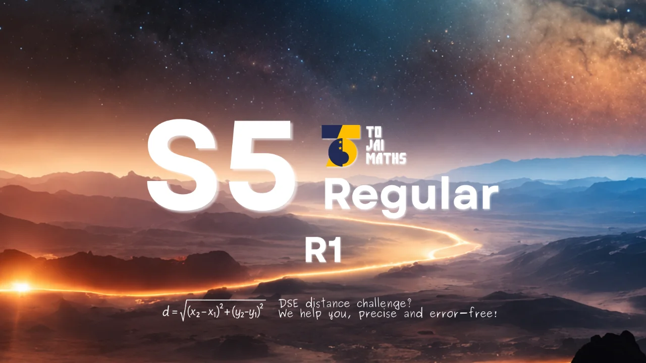 ToJai Math S5 Regular R1 Variation, more about equation, transformation of graphs 變分法、續方程、圖像變換 | 明道教育 Lumos Education